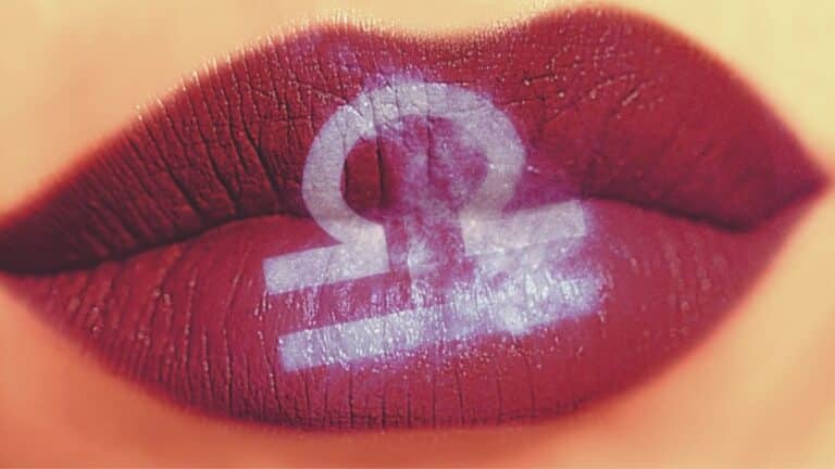 Libra symbol representing Black Moon Lilith in Libra