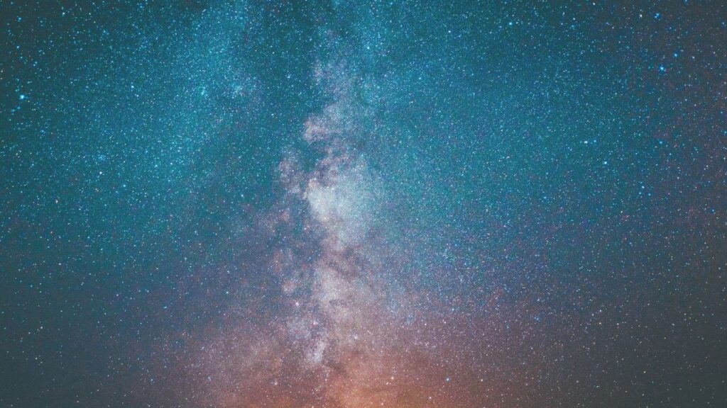 A galaxy to represent the history of astrology.