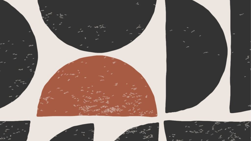 Abstract representation of Saturn in Aries