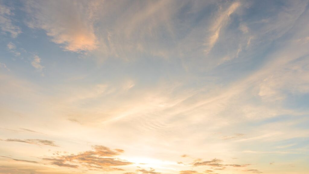 Sagittarius represented by the sky to indicate exploration.