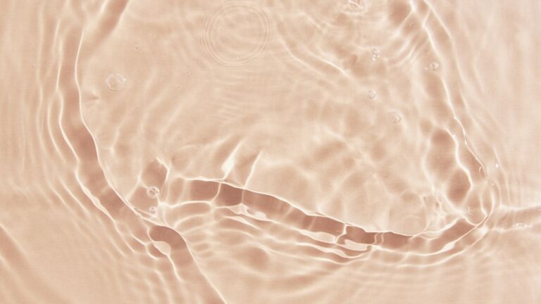 Water resembling the surface of the Moon