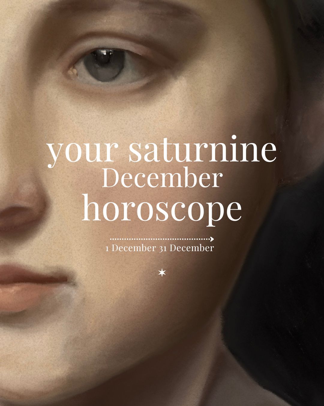 Your December 2024 Horoscope (& Painting) by Born Under Saturn