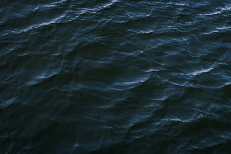 Water surface evoking Neptune?s fluidity