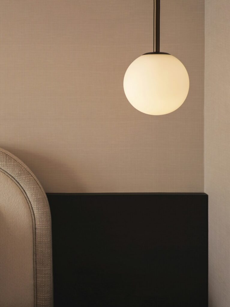 Soft interior light symbolizing Neptune in the 4th house and the search for emotional safety and home.