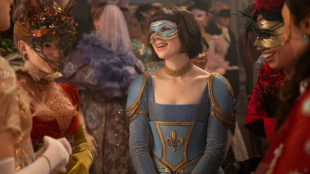 Eloise Bridgerton in Bridgerton, symbolizing the Aquarius zodiac archetype.