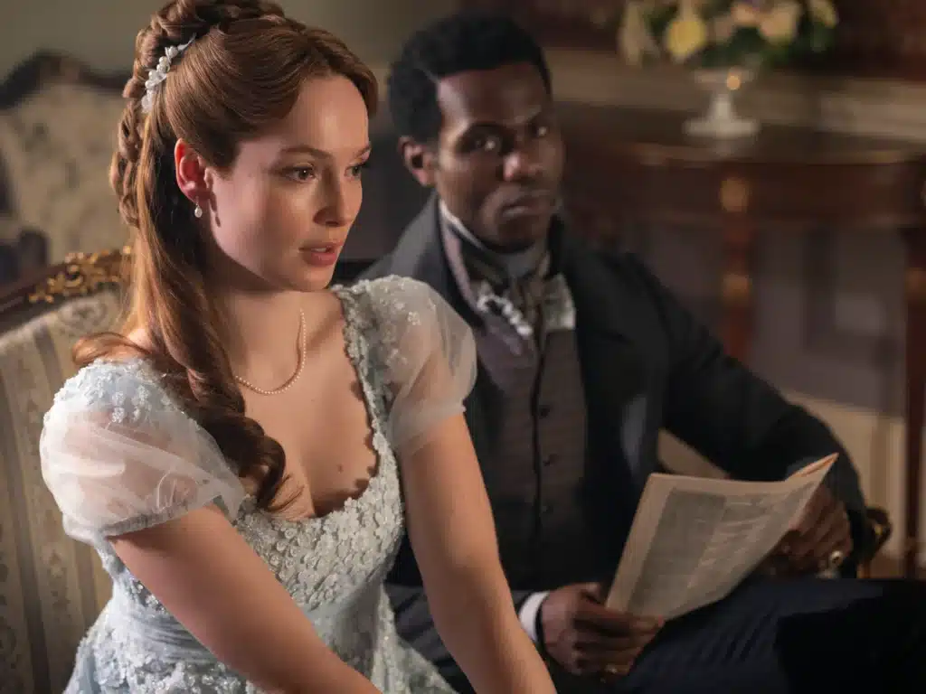 Francesca Bridgerton in Bridgerton, symbolizing the Pisces zodiac archetype.