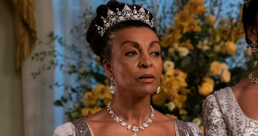 Lady Danbury in Bridgerton, symbolizing the Capricorn zodiac archetype.