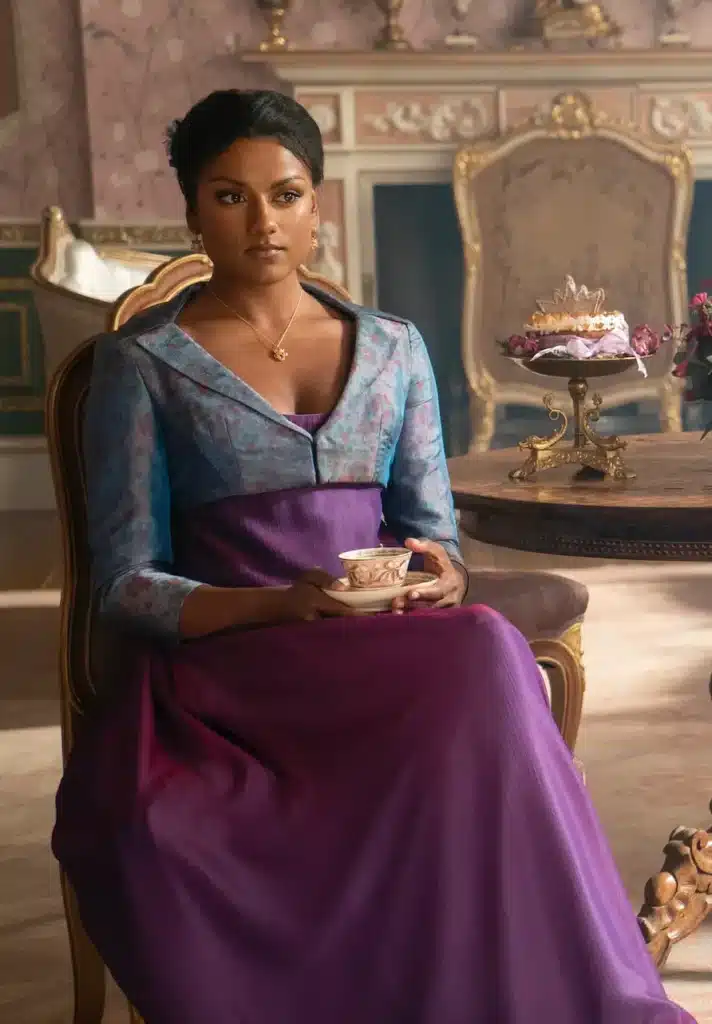 Kate Sharma in Bridgerton, symbolizing the Aries zodiac archetype.