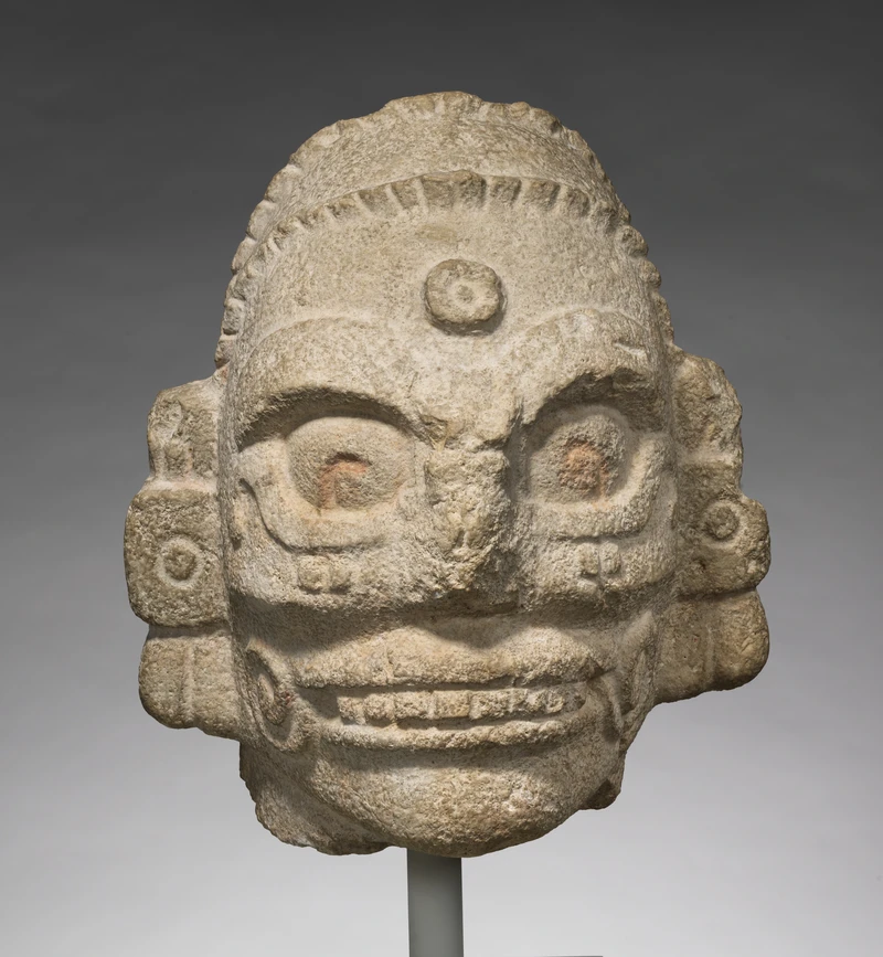 Mayan statue representing a Rain God