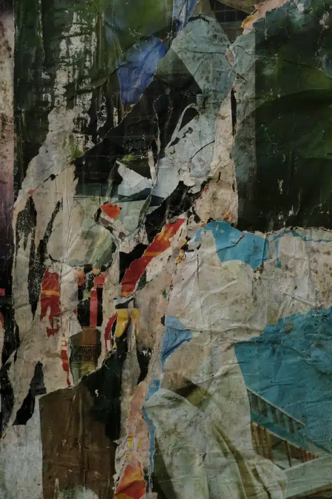 Mundane astrology talks about collective events: chaotic layered textures symbolism.