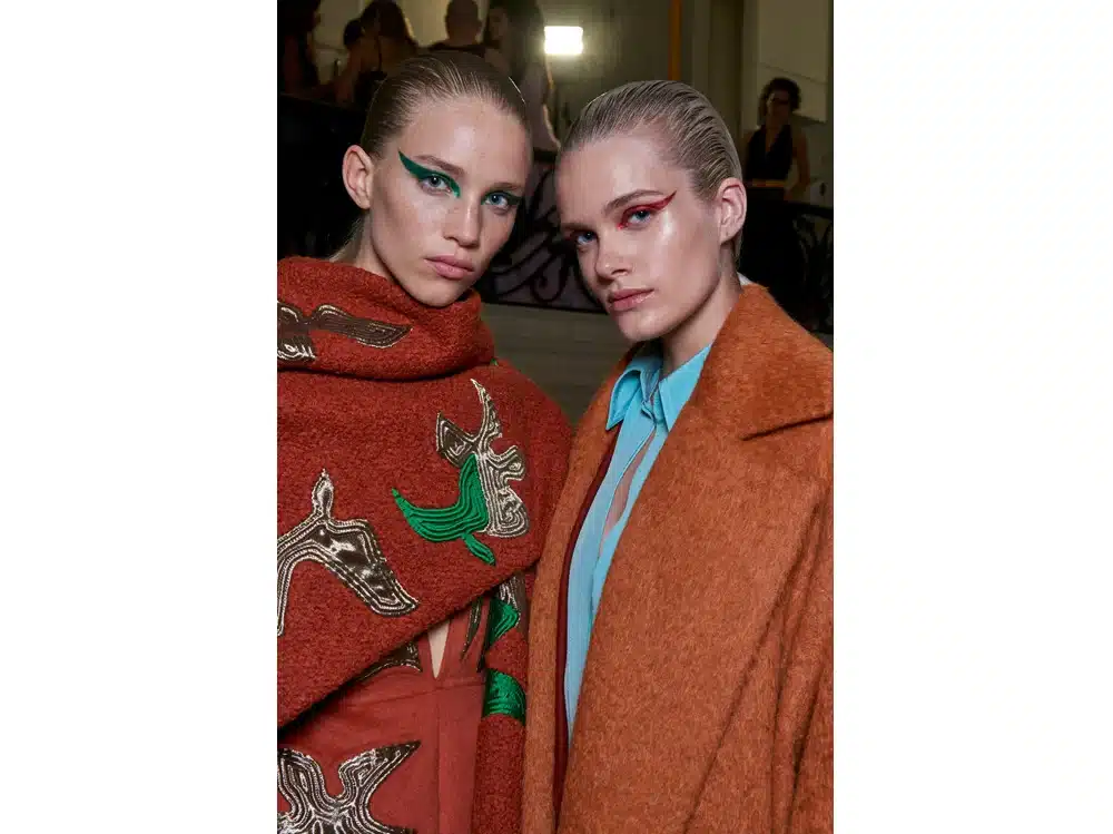 aries rising makeup bold red and intense look