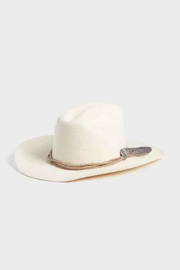 leo season edit, light cream hat symbolizing solar elegance, warm-weather style, confidence, and the radiant energy of Leo Season
