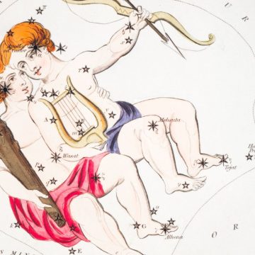 Gemini symbol illustration