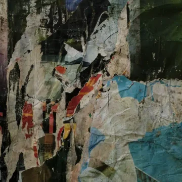 Mundane astrology talks about collective events: chaotic layered textures symbolism.