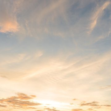 Sagittarius represented by the sky to indicate exploration.