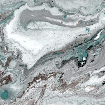 Flowing pattern to represent Pisces.