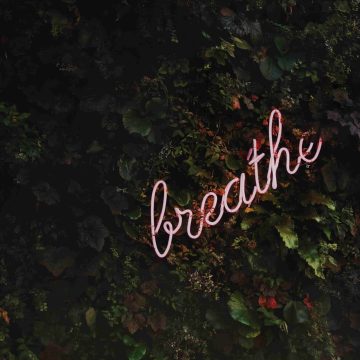 Breath and use tarot cards to manage anxiety
