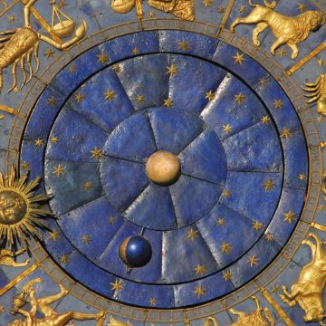 The Sun in the 6th house represented by an historical birth chart.