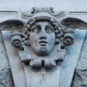 The third house in the astrological birth chart is naturally ruled by the sign Gemini along with its ruling planet, Mercury. In the pic you can see a statue of Mercury.