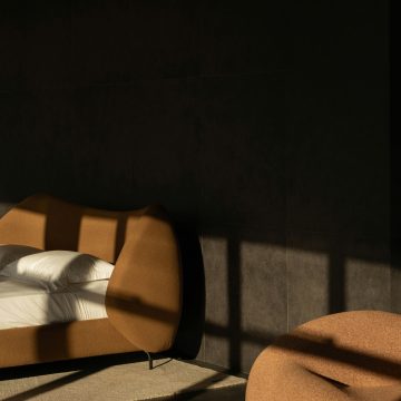 Rising Sign astrology header image with warm minimalist interior.